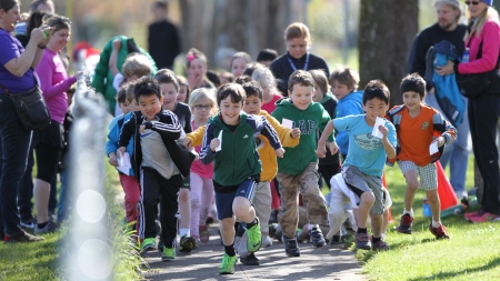 Run For The Arts, Woodstock Elementary School, 4/10/14